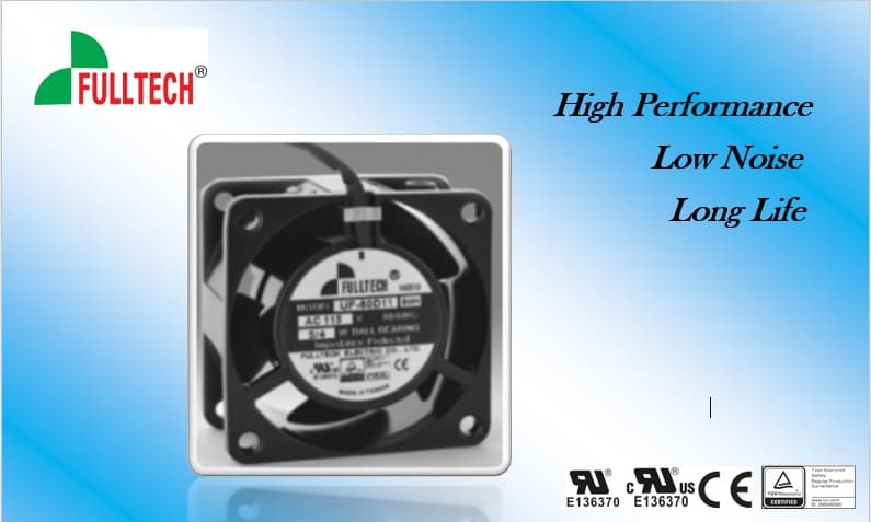 High Quality Cooling fan are able to withstand higher voltage - Fulltech Electric