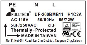 external rotor fan label external rotor fan label